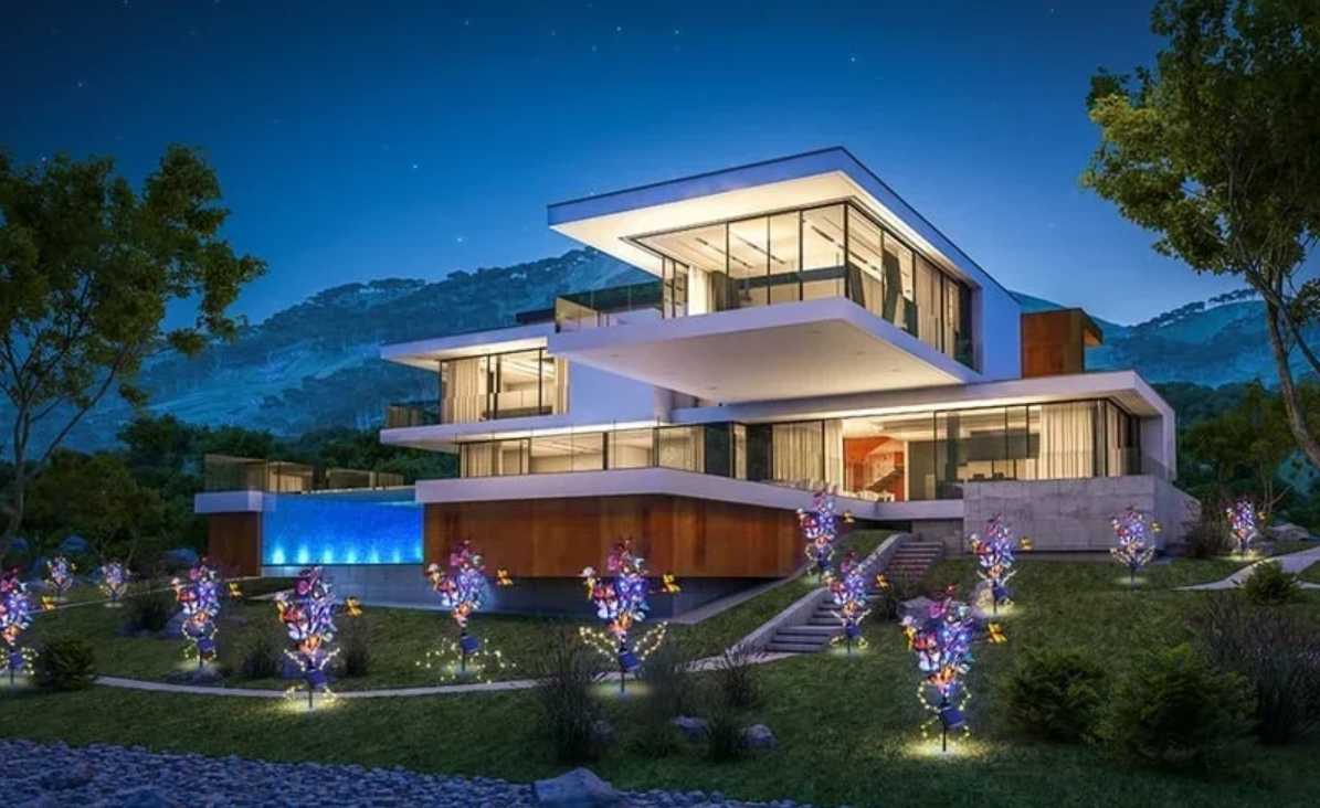 Butterfly Solar Garden Lights